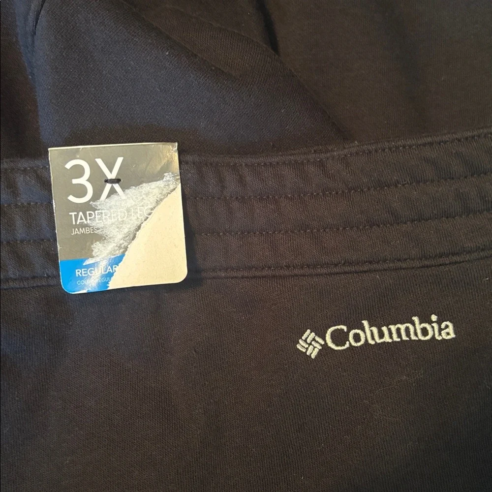 Columbia Men’s Black 3X Tapered‎ Leg Joggers NWT - Picture 5 of 5
